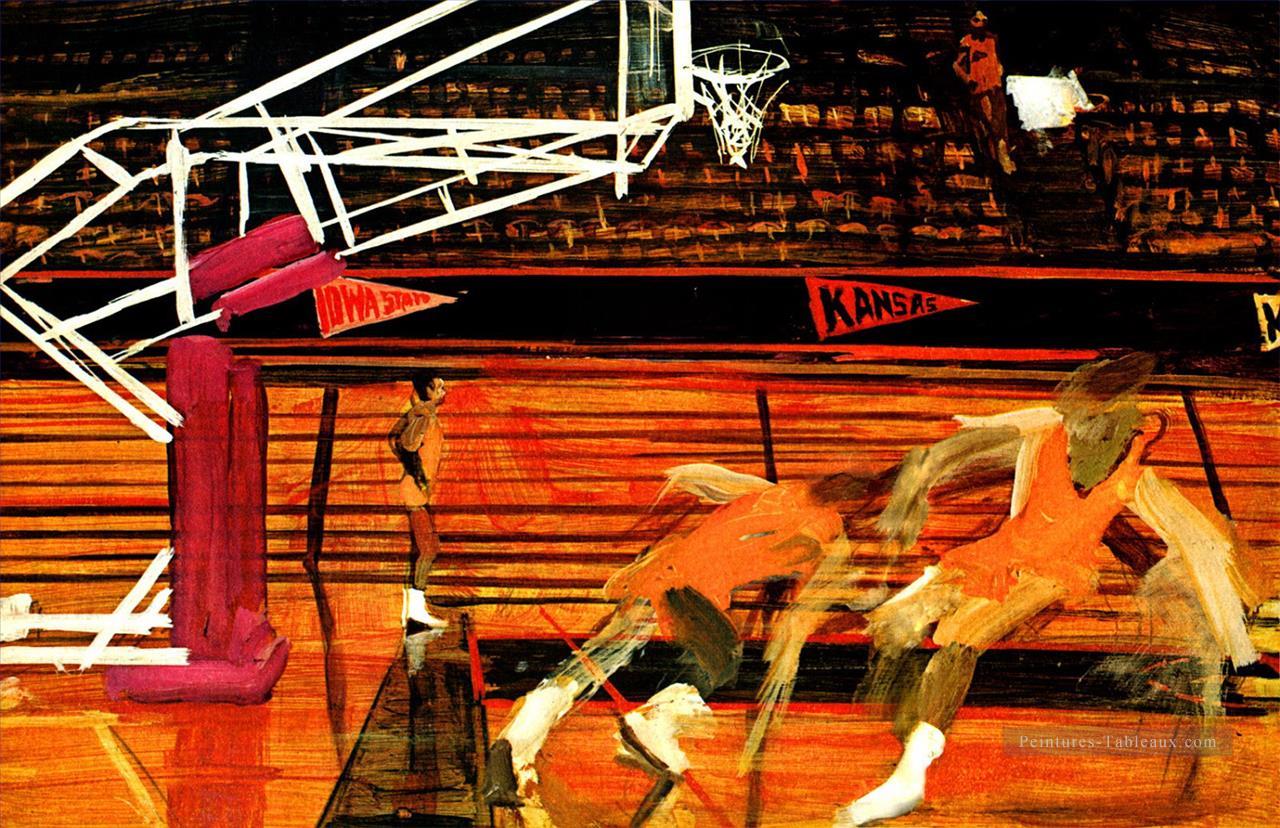 basketball 21 impressionnistes Peintures à l'huile